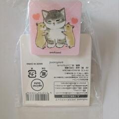 (新品)モフサンド  メモスタンドクリップ[ピンク]の画像