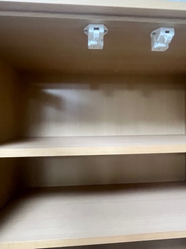 美品　カリモク家具　食器棚　カップボード　　QD2515NE