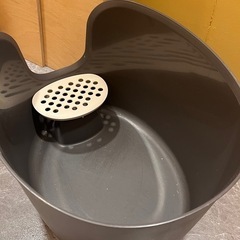 猫　トイレ　壁高トイレの画像