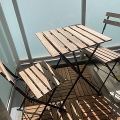 IKEA ガーデニングテーブルセット