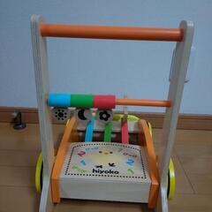 木製押し車  おしぐるま ヒヨコの画像