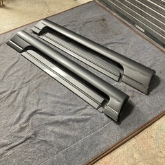 JB23 スズキ ジムニー サイドステップ ドアモール 左右セット ガンメタの画像