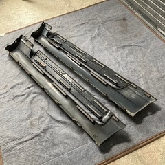 JB23 スズキ ジムニー サイドステップ ドアモール 左右セット ガンメタの画像