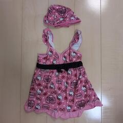 120cm  キティちゃん水着 女の子