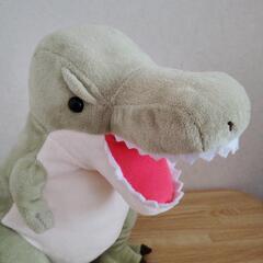 恐竜のぬいぐるみの画像