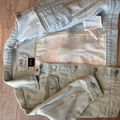ZARA ザラ　デニムジャケット 86 ディズニーの画像