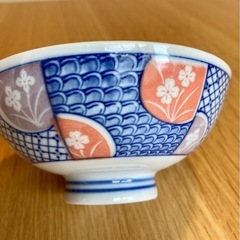 【交渉中】飯碗　花模様の画像