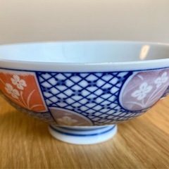 【交渉中】飯碗　花模様の画像