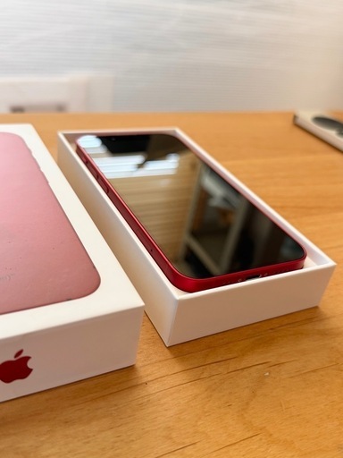 【他サイトで売却決定】【美品・SIMフリー】iPhone13mini 128GB レッド【修理歴なし】 
