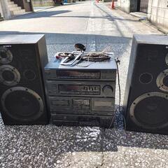 ステレオラジカセコンポ　ジャンク