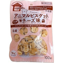 未開封　愛犬用スナック アニマルビスケット チーズ味 100g