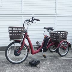 2022年 電動三輪車 ブリヂストン ラクットワゴン 電動アシス...