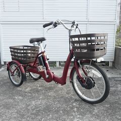 2022年 電動三輪車 ブリヂストン ラクットワゴン 電動アシスト 電動自転車の画像