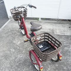 2022年 電動三輪車 ブリヂストン ラクットワゴン 電動アシスト 電動自転車の画像