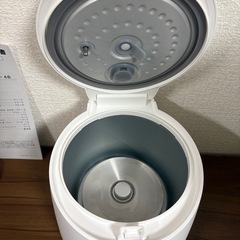 ニトリ　糖質カット炊飯ジャー(4合 NJ101 ホワイト)の画像