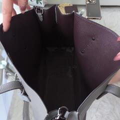 コーチ　COACH　トートバッグ　グレーの画像