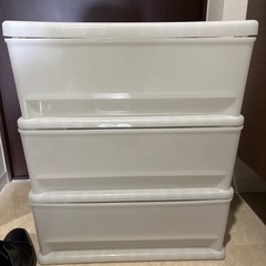 3段収納ボックス