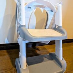 美品！補助便座 子供用 グレー