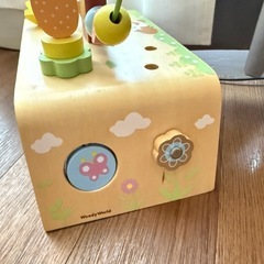 Wendy's World 知育玩具 木製ビーズの画像