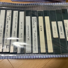 X JAPAN & 
hide VHSの画像