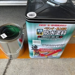 防水塗料14kgの画像