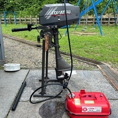 トーハツ　2スト　2馬力 船外機　マーキュリー　3.5馬力
