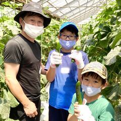 親子で食農体験　～親子で夏野菜収穫！～　CSまちデザイン市民講座＠練馬区白石農園の画像