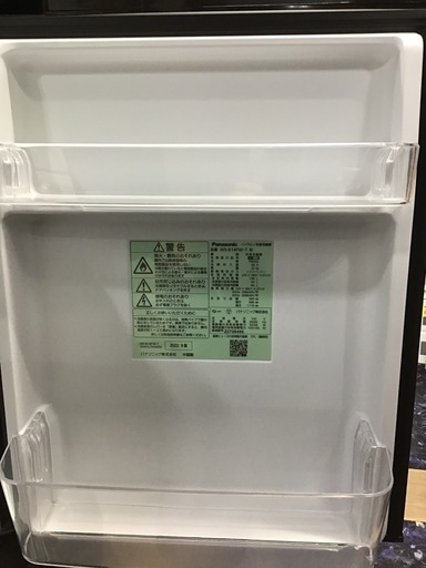 ●販売終了●Panasonic   2ドア冷蔵庫　　2022年製　138L    中古品