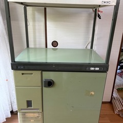 ヨドコウ　米びつ付きレンジ台の画像