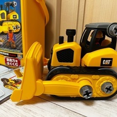 ※近日リサイクルショップへ 訳あり価格 CAT 創造力をはぐくむおもちゃ  組み立ておもちゃ 働く車❁¨̮の画像