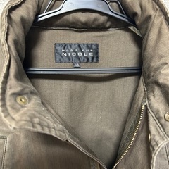 ニコル　カーキ ジャケット　クリーニング済の画像