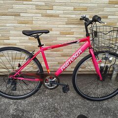 中古自転車 7段変速 455MM シティクロス軽整備済み 防犯登...