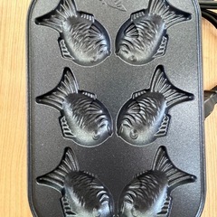美品 たい焼き機＆たこ焼き機セットの画像