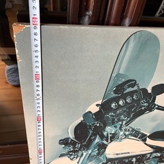 ハーレーダービッドソン写真パネル中古傷み有りの画像