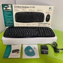 【美品】ワイヤレスキーボードEX100&ワイヤレスマウスの画像