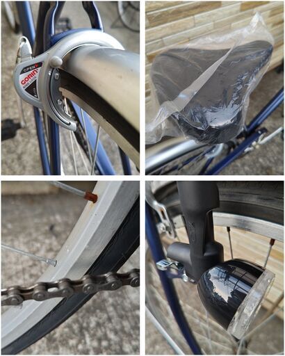 中古自転車 6段変速 27インチ LEDダイナモ 軽整備済み 防犯登録対応 町田市 相模原市 MM762