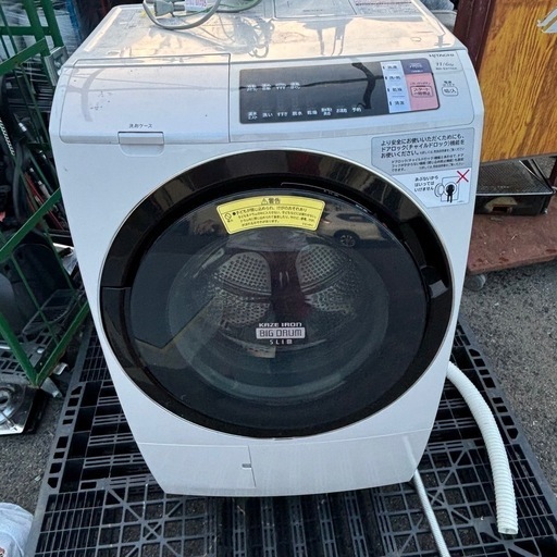 【引取限定】HITACHI ビッグドラム 洗濯機 11kg BD-SV110A