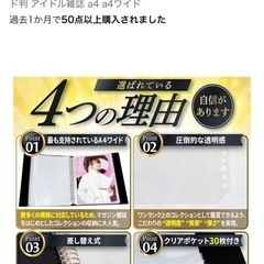 ハムデリー　コレクション収納ファイル　A4ワイドの画像