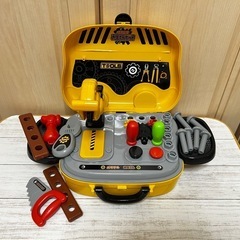 ※近日リサイクルショップへ 
訳あり価格 なりきり大工さんセット 知育玩具❁¨̮の画像