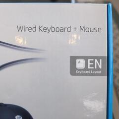 【新品】hp 有線キーボード＆マウスセット C2500 の画像