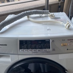 ドラム洗濯乾燥機　7kg　パナソニック 　 ヒートポンプ式　NA-VH31SLの画像