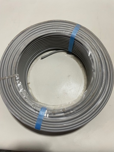 愛知電線 VVF ケーブル　2芯 1.6mm 100m 灰色 VVF2×1.6