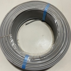 愛知電線 VVF ケーブル　2芯 1.6mm 100m 灰色 VVF2×1.6の画像