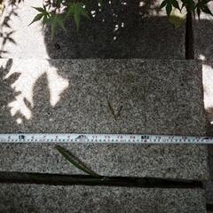 庭石(御影石？)　11枚