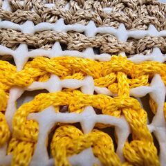 ハンドメイド　コースター 10枚セット（1枚売り可）の画像