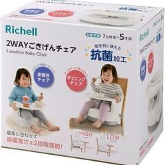 リッチェル 2WAYごきげんチェア：7カ月頃～5才頃の画像