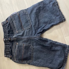 110 半ズボン　デニムの画像