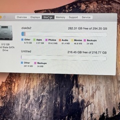 💻【iMac 27インチ（2014年モデル）販売中】 ✨動作快適！SSD＆メモリ増設済み✨の画像