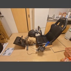 T300RS PLAYSEAT ハンコン セット スラストマスター Hパターンシフト パドルシフト サイド付 動作確認済み シュミレーター PS4 PC PS5の画像