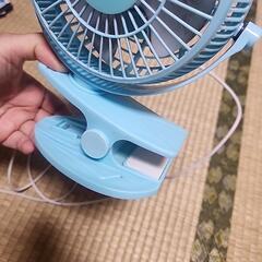 USBミニ扇風機の画像